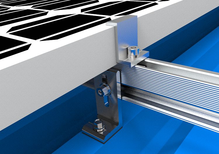 Solar 图 2 لوحة للطاقة الشمسية تركيب السكك الحديدية 详情图 2 Solar Panel Mounting Rail.jpg