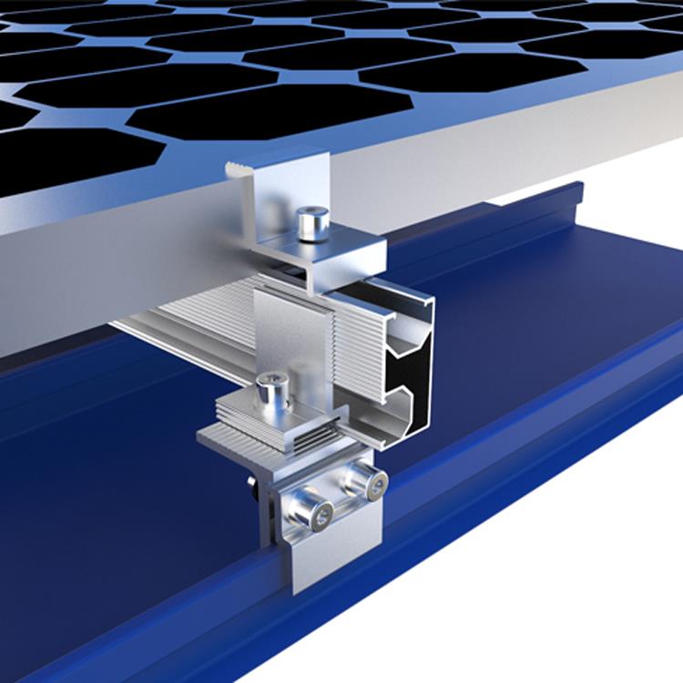 الطاقة الشمسية تركيب لوحة السقف المعدنية (7) .jpg Solar Panel Metal Roof Mounting (7).jpg
