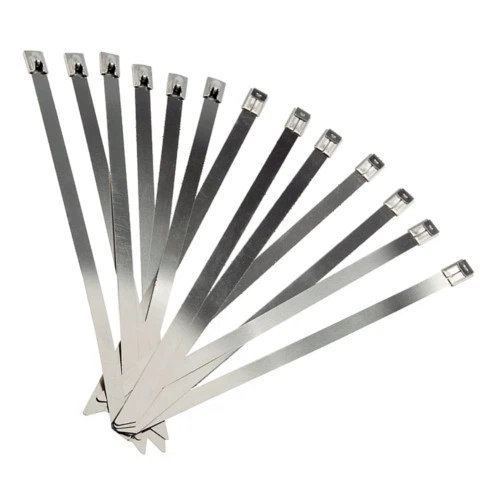 Coated Pv Metal Strap Ties Cable Tie